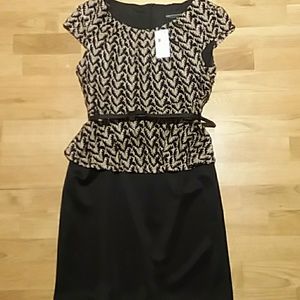 Connected apparel  petite dress NWT